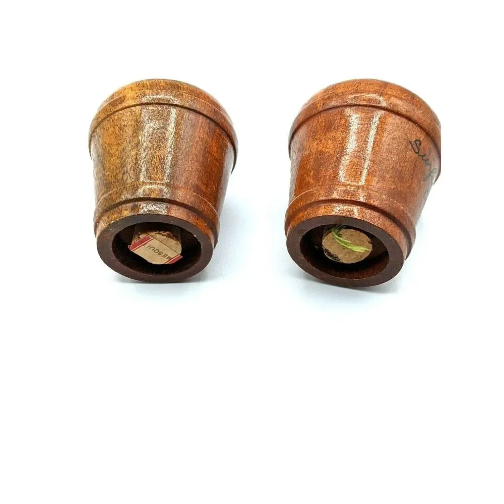 Vintage Wooden Salt and Pepper‎ Shakers Surfside Beach